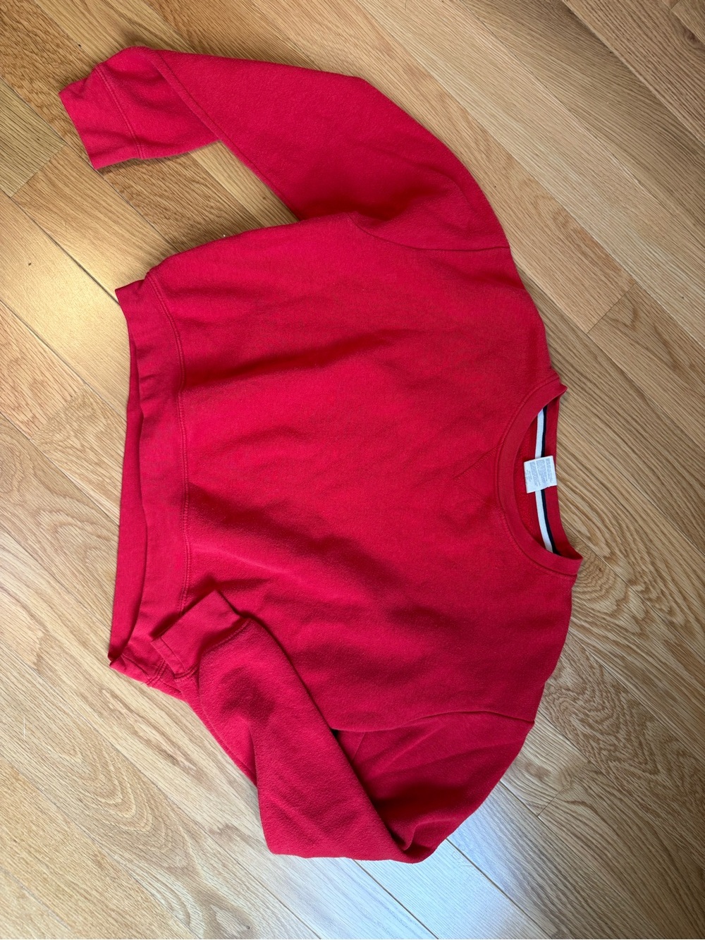 Kids Red Crewneck Sweatshirt - Unbranded